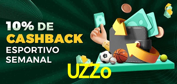 10% de bônus de cashback na UZZo
